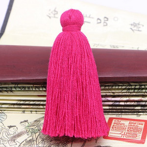 6cm kövér rövid bojt jelmez dísz lógó pamut bojt rojt barkács kézműves lakástextil ruházat medál bojt kézzel készített dekor