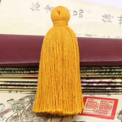 6cm kövér rövid bojt jelmez dísz lógó pamut bojt rojt barkács kézműves lakástextil ruházat medál bojt kézzel készített dekor