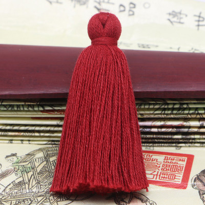 6cm kövér rövid bojt jelmez dísz lógó pamut bojt rojt barkács kézműves lakástextil ruházat medál bojt kézzel készített dekor