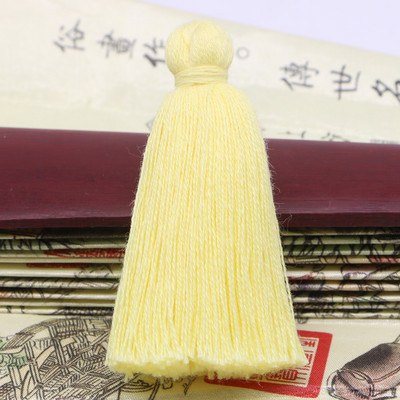 6cm kövér rövid bojt jelmez dísz lógó pamut bojt rojt barkács kézműves lakástextil ruházat medál bojt kézzel készített dekor