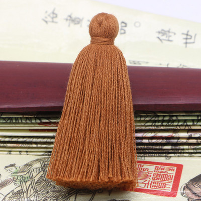 6cm kövér rövid bojt jelmez dísz lógó pamut bojt rojt barkács kézműves lakástextil ruházat medál bojt kézzel készített dekor