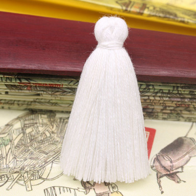 6cm kövér rövid bojt jelmez dísz lógó pamut bojt rojt barkács kézműves lakástextil ruházat medál bojt kézzel készített dekor