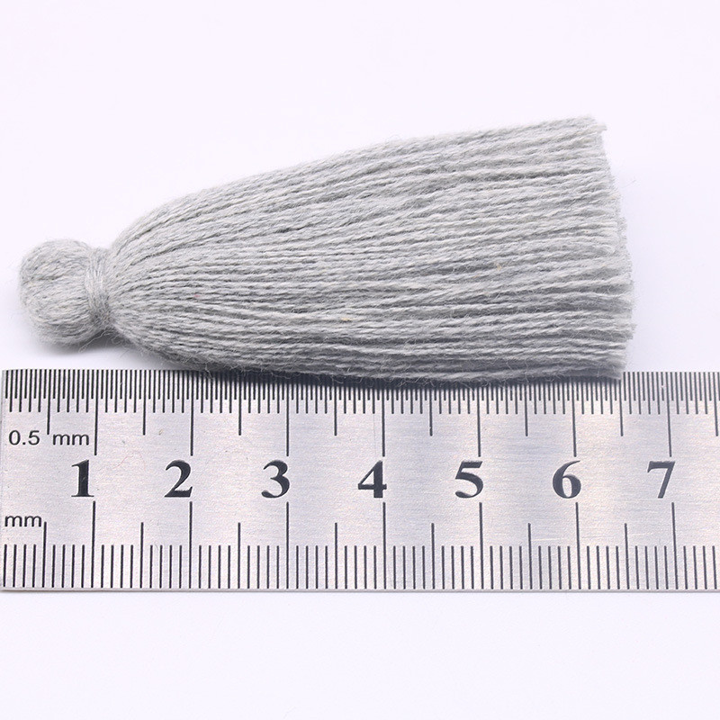 6cm kövér rövid bojt jelmez dísz lógó pamut bojt rojt barkács kézműves lakástextil ruházat medál bojt kézzel készített dekor