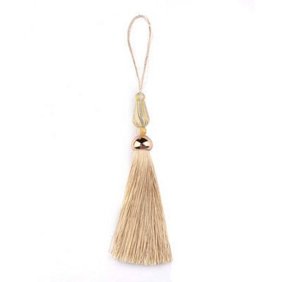 Κρεμαστό κρεμαστό κρεμαστό φούντα 1 τεμ. Διακοσμητικές κουρτίνες Αξεσουάρ Βασικές φούντες για δέσιμο κουρτινών DIY Craft Tassel Trim Fringe