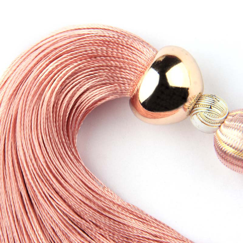 Κρεμαστό κρεμαστό κρεμαστό φούντα 1 τεμ. Διακοσμητικές κουρτίνες Αξεσουάρ Βασικές φούντες για δέσιμο κουρτινών DIY Craft Tassel Trim Fringe