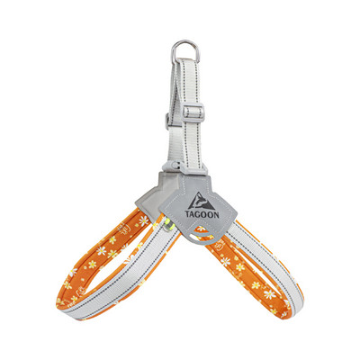 Seglu stila mājdzīvnieku zirglietas maziem un vidējiem suņiem Veste atstarojoša kucēna suņa krūšu siksna Chihuahua Yorkies pastaigu pavadi mājdzīvnieku piederumi