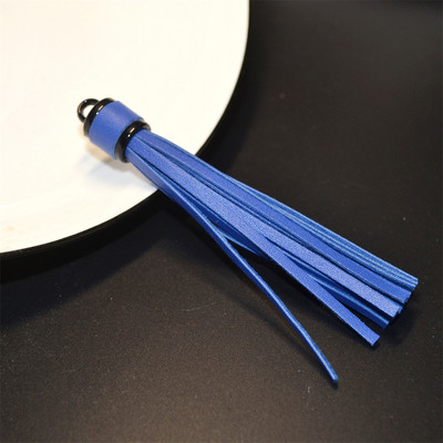 WFFNNKC 6 buc. pandantive cu ciucuri din piele artificială multicoloră, bijuterii pentru articole de îmbrăcăminte, artizanat, cu franjuri, geantă pentru telefon, lanț cheie, accesorii de decor