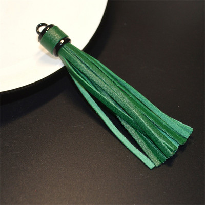 WFFNNKC 6 buc. pandantive cu ciucuri din piele artificială multicoloră, bijuterii pentru articole de îmbrăcăminte, artizanat, cu franjuri, geantă pentru telefon, lanț cheie, accesorii de decor