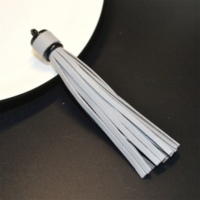 WFFNNKC 6 buc. pandantive cu ciucuri din piele artificială multicoloră, bijuterii pentru articole de îmbrăcăminte, artizanat, cu franjuri, geantă pentru telefon, lanț cheie, accesorii de decor