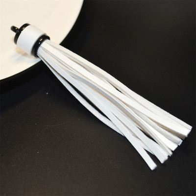 WFFNNKC 6 buc. pandantive cu ciucuri din piele artificială multicoloră, bijuterii pentru articole de îmbrăcăminte, artizanat, cu franjuri, geantă pentru telefon, lanț cheie, accesorii de decor