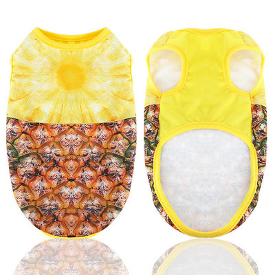 Kis kedvenc kutya ruhák mellény kabát Rajzfilm Aranyos chihuahua póló kölyök Yorkshire terrier kölyök bulldog Ropa Perro