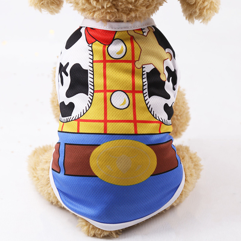 Kis kedvenc kutya ruhák mellény kabát Rajzfilm Aranyos chihuahua póló kölyök Yorkshire terrier kölyök bulldog Ropa Perro