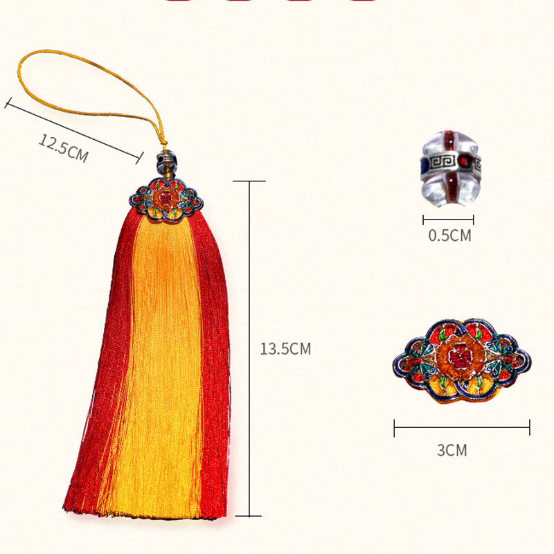 1 buc Fluture Dragoste Fluture Culoare Dublă Ciucuri Mătăsos Artizanat Ciucuri pentru DIY Artizanat Marcaj Accesorii pentru Bijuterii