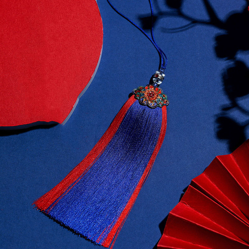 1 buc Fluture Dragoste Fluture Culoare Dublă Ciucuri Mătăsos Artizanat Ciucuri pentru DIY Artizanat Marcaj Accesorii pentru Bijuterii