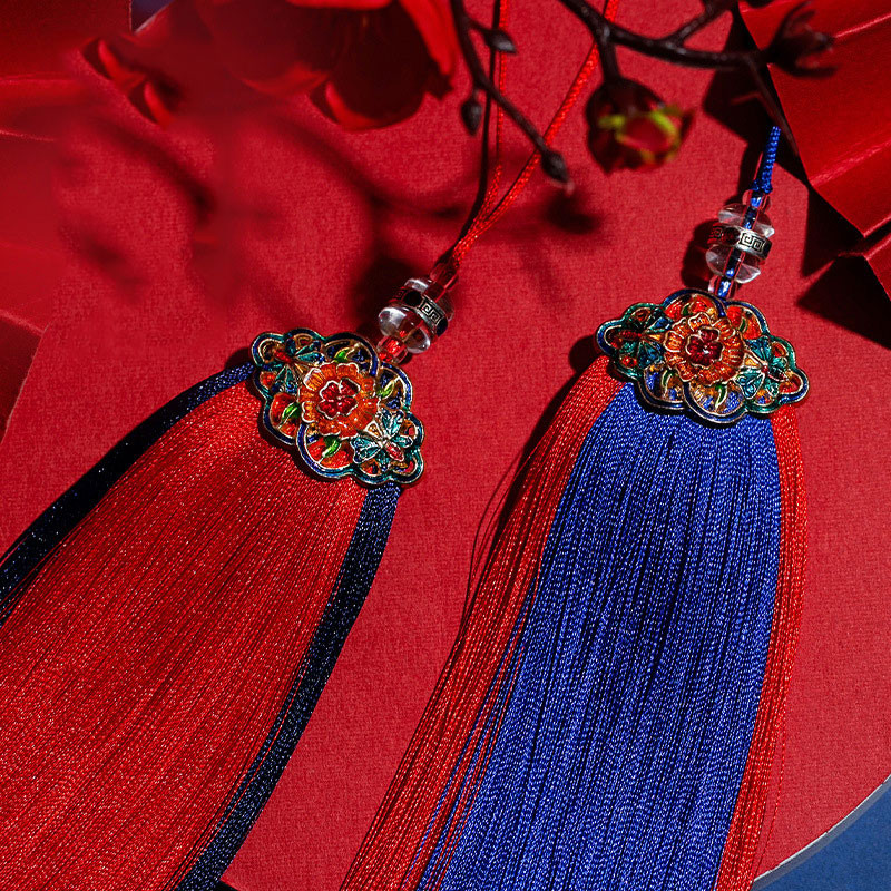 1 buc Fluture Dragoste Fluture Culoare Dublă Ciucuri Mătăsos Artizanat Ciucuri pentru DIY Artizanat Marcaj Accesorii pentru Bijuterii