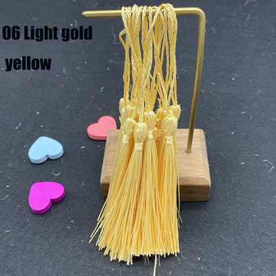 32 buc. Semn de carte cu ciucuri de mătase Perie cu franjuri pentru bricolaj, breloc, cârlige pentru cercei, pandantiv, bijuterii, accesorii, accesorii