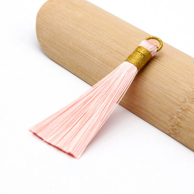 5 τεμ/συσκευασία 80mm Χρυσή φούντα Κρεμαστό σχοινί φούντα κρόσσια για ράψιμο κουρτινών Ένδυμα Διακόσμηση σπιτιού Αξεσουάρ κοσμημάτων χειροτεχνίας