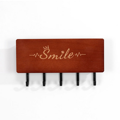 Cârlige de depozitare cu gravat vintage negru Suport cheie Umeraș Organizatori de cameră Depozitare Accesorii pentru casă Raft de perete Decor acasă