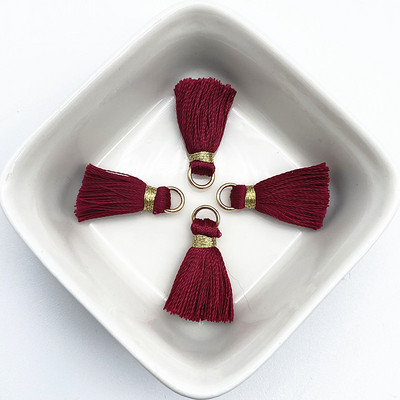 Jauns 10Gb Mini Metāla piekarināmais Gredzens Pušķis Apdare Kulons DIY Amatniecība Rotaslietas Auskari Dekora Materiāli Bārkstis Apdare