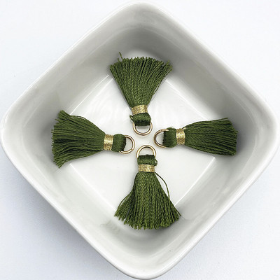 Jauns 10Gb Mini Metāla piekarināmais Gredzens Pušķis Apdare Kulons DIY Amatniecība Rotaslietas Auskari Dekora Materiāli Bārkstis Apdare