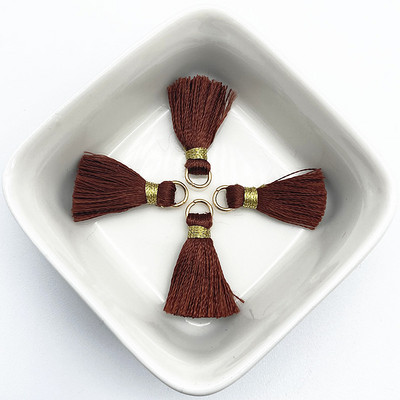 Jauns 10Gb Mini Metāla piekarināmais Gredzens Pušķis Apdare Kulons DIY Amatniecība Rotaslietas Auskari Dekora Materiāli Bārkstis Apdare