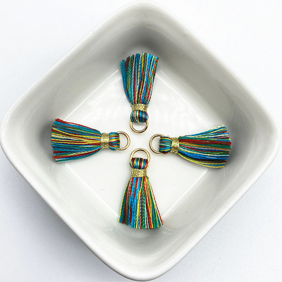 Jauns 10Gb Mini Metāla piekarināmais Gredzens Pušķis Apdare Kulons DIY Amatniecība Rotaslietas Auskari Dekora Materiāli Bārkstis Apdare