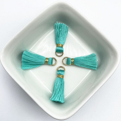 Jauns 10Gb Mini Metāla piekarināmais Gredzens Pušķis Apdare Kulons DIY Amatniecība Rotaslietas Auskari Dekora Materiāli Bārkstis Apdare