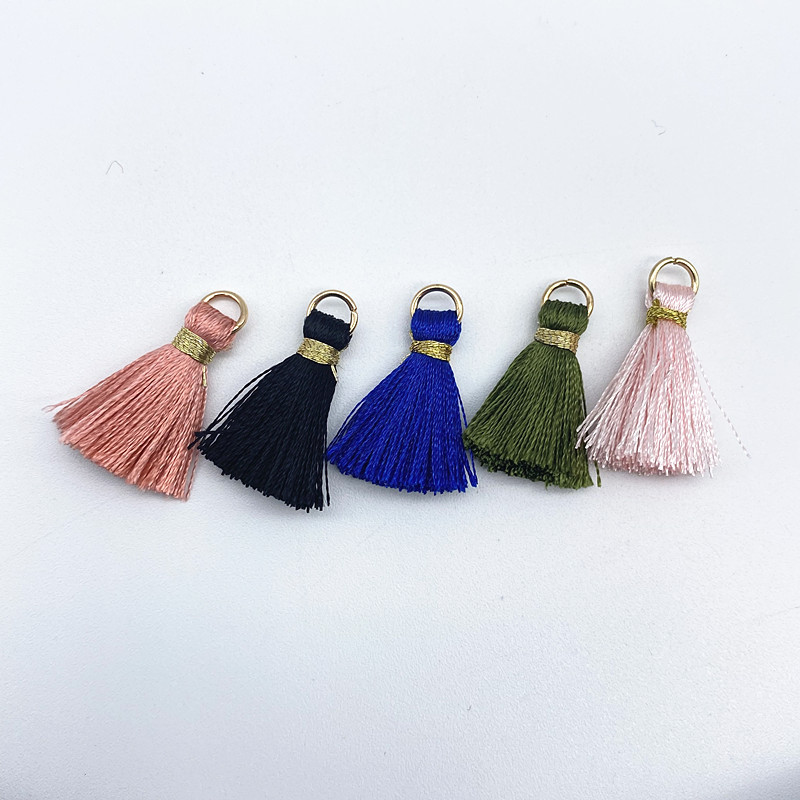 Jauns 10Gb Mini Metāla piekarināmais Gredzens Pušķis Apdare Kulons DIY Amatniecība Rotaslietas Auskari Dekora Materiāli Bārkstis Apdare