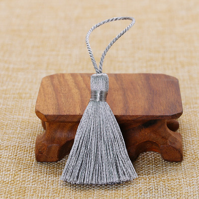 20db selyem könyvjelzők lógó bojt rojt barkács függöny ruhatáska kézműves kellékek barkács scrapbook bojt kiegészítők medál 10cm