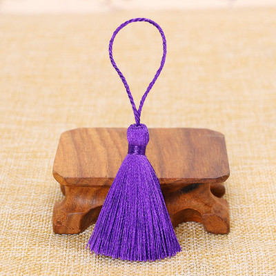 20db selyem könyvjelzők lógó bojt rojt barkács függöny ruhatáska kézműves kellékek barkács scrapbook bojt kiegészítők medál 10cm