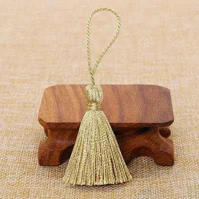 20db selyem könyvjelzők lógó bojt rojt barkács függöny ruhatáska kézműves kellékek barkács scrapbook bojt kiegészítők medál 10cm