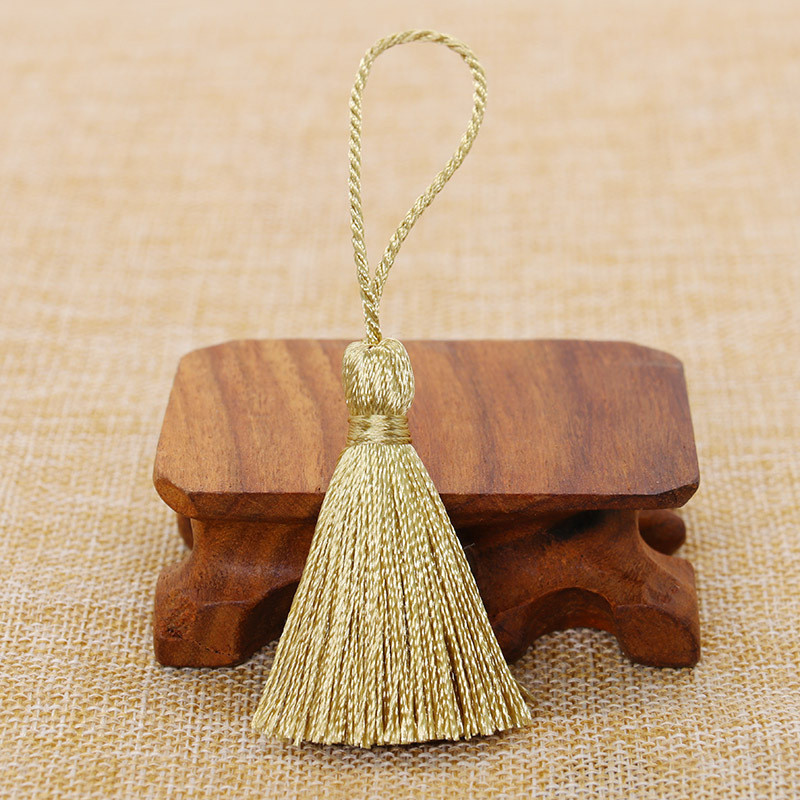 20db selyem könyvjelzők lógó bojt rojt barkács függöny ruhatáska kézműves kellékek barkács scrapbook bojt kiegészítők medál 10cm