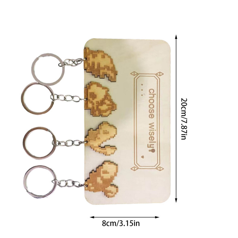 4 cârlige sculptură în lemn agățat perete breloc ornamente decorative pentru cameră cadouri intrare acasă artizanat retro suport pentru chei din lemn