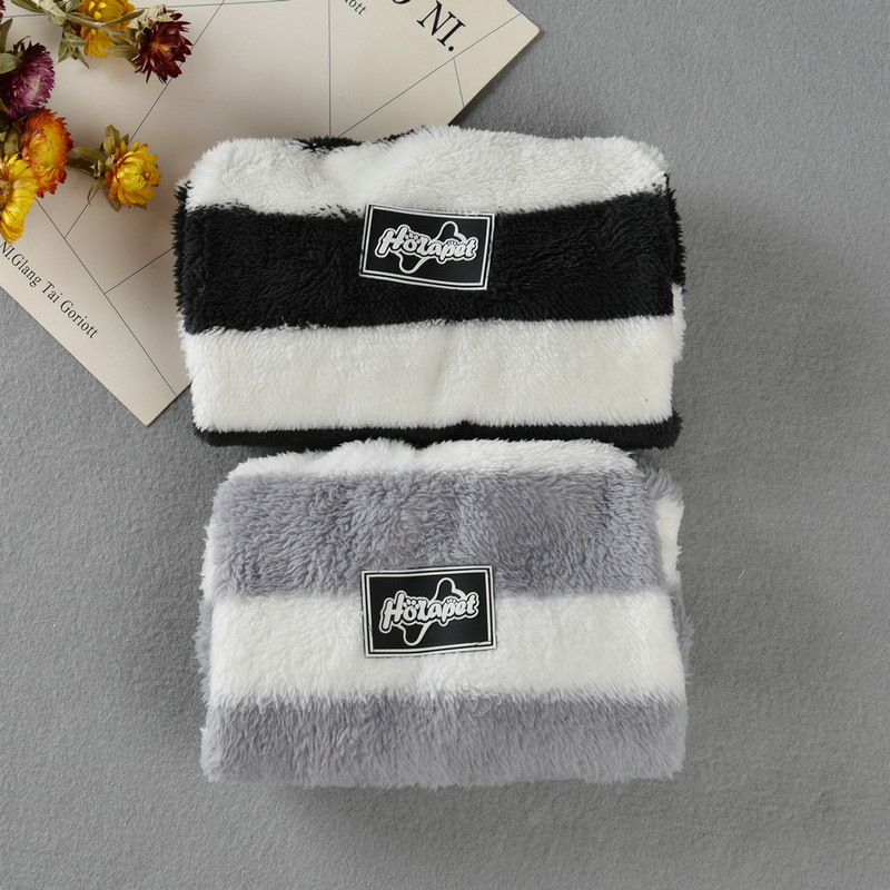 Svītru raksta mājdzīvnieku drēbes kaķiem Čivavas apģērbi mini suņiem Džemperis kaķiem Ziemas kucēnu džempera apģērbs maziem suņiem