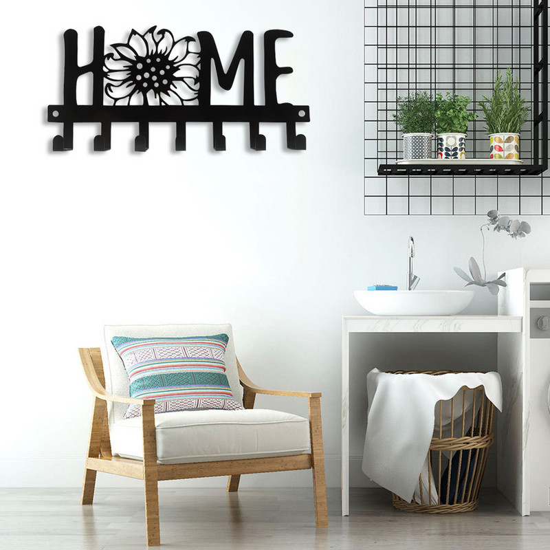 Sākums Metāla atslēgu turētājs Dzīvojamā istaba Guļamistaba Virtuve Āķis Pakaramais Statīvs Pie sienas stiprināms apģērbs Cepure Šalle Organizators Dekorācija