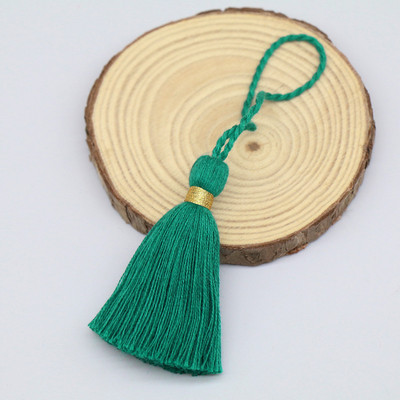 10 ΤΕΜ Φούντες με κρόσσια από καθαρό βαμβάκι 6cm μπρελόκ Φούντες Χρυσή κλωστή Φούντα For Diy Ρούχα κοσμήματα Making Home Decor Accessorie