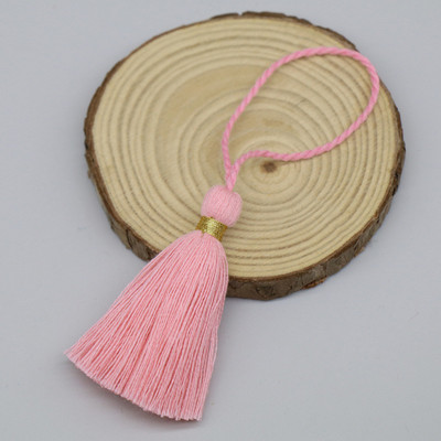 10 ΤΕΜ Φούντες με κρόσσια από καθαρό βαμβάκι 6cm μπρελόκ Φούντες Χρυσή κλωστή Φούντα For Diy Ρούχα κοσμήματα Making Home Decor Accessorie