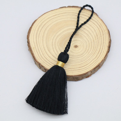 10 ΤΕΜ Φούντες με κρόσσια από καθαρό βαμβάκι 6cm μπρελόκ Φούντες Χρυσή κλωστή Φούντα For Diy Ρούχα κοσμήματα Making Home Decor Accessorie