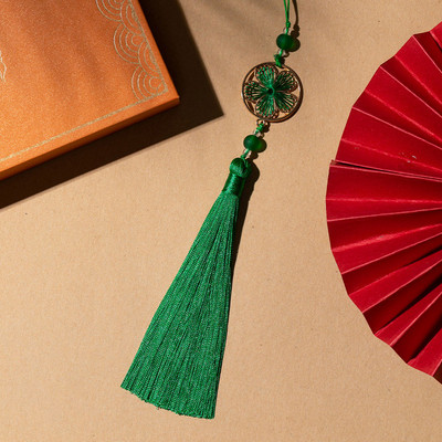 Jauni amatniecības izstrādājumi persiku ziedu pušķi Mode Eleganti pušķi Piekariņi Kuloni DIY pušķi ar cilpām DIY rotaslietu izgatavošanas piederumi