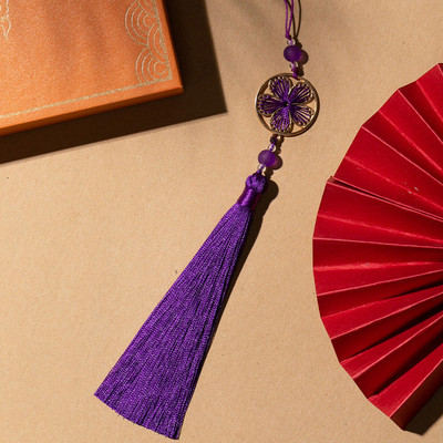 Jauni amatniecības izstrādājumi persiku ziedu pušķi Mode Eleganti pušķi Piekariņi Kuloni DIY pušķi ar cilpām DIY rotaslietu izgatavošanas piederumi