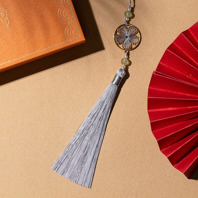 Jauni amatniecības izstrādājumi persiku ziedu pušķi Mode Eleganti pušķi Piekariņi Kuloni DIY pušķi ar cilpām DIY rotaslietu izgatavošanas piederumi