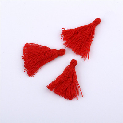 1 pachet de culoare mini ciucuri pandantiv cu franjuri Material DIY petrecere snururi din bumbac ciucuri ornamente haine perdele bijuterii decor ciucuri dantela