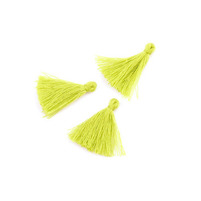 1 pachet de culoare mini ciucuri pandantiv cu franjuri Material DIY petrecere snururi din bumbac ciucuri ornamente haine perdele bijuterii decor ciucuri dantela