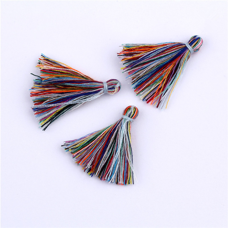 1 Pack Krāsa Mini Pušķis Bārkstis Kulons DIY Materiāls Puse Kokvilna Auklas Pušķis Apģērbi Aizkari Rotaslietas Dekors Pušķi Mežģīnes