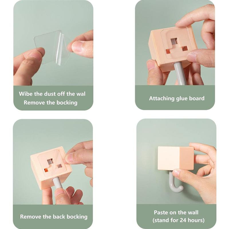 2/1 τεμ. Γάντζοι για γάτες Cartoon Αυτοκόλλητες Κρεμάστρα τοίχου Πόρτας Γάντζοι Κλειδιά Κρεμάστρα για Πετσέτες για Παλτό για Υπνοδωμάτιο Οργανωτική διακόσμηση σπιτιού