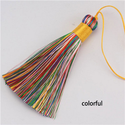 2-5 τμχ/Παρτίδα 8cm Μεταξωτό Πινέλο Κουρτίνας Φούντας με κρόσσια DIY Craft Φούντα Διακοσμητικό για Κουρτίνες Κοσμήματα Κατασκευή Διακόσμηση σπιτιού γάμου