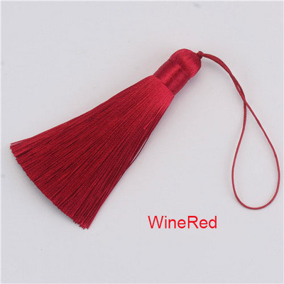 2-5 τμχ/Παρτίδα 8cm Μεταξωτό Πινέλο Κουρτίνας Φούντας με κρόσσια DIY Craft Φούντα Διακοσμητικό για Κουρτίνες Κοσμήματα Κατασκευή Διακόσμηση σπιτιού γάμου