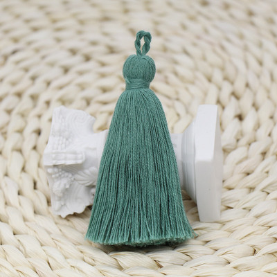 10τμχ Cotton Craft Tassels 8cm Long Fringe for DIY Earring Jewelry Making Key Curtains Fringe Trim Crafts Accessories