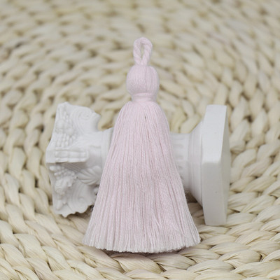10τμχ Cotton Craft Tassels 8cm Long Fringe for DIY Earring Jewelry Making Key Curtains Fringe Trim Crafts Accessories