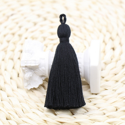 10τμχ Cotton Craft Tassels 8cm Long Fringe for DIY Earring Jewelry Making Key Curtains Fringe Trim Crafts Accessories